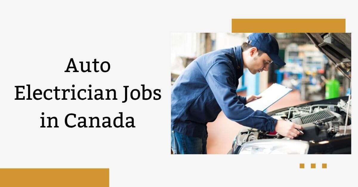 Auto Electrician Jobs in Canada