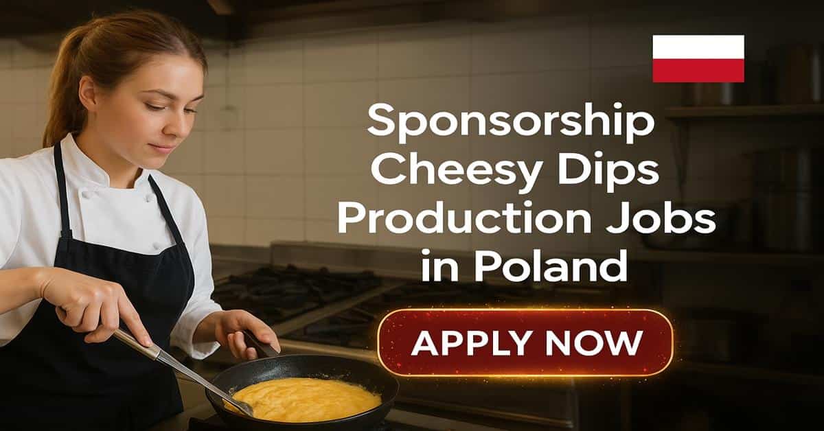 Sponsorship Cheesy Dips Production Jobs in Poland