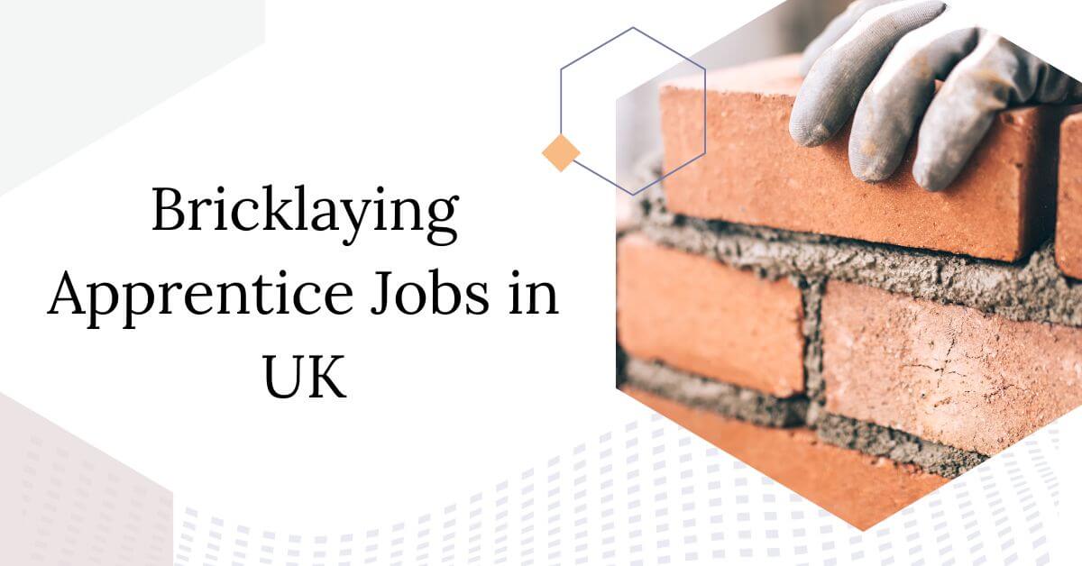 Bricklaying Apprentice Jobs in UK