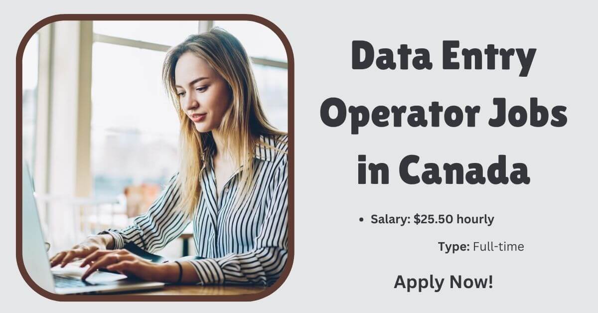 Data Entry Operator Jobs in Canada